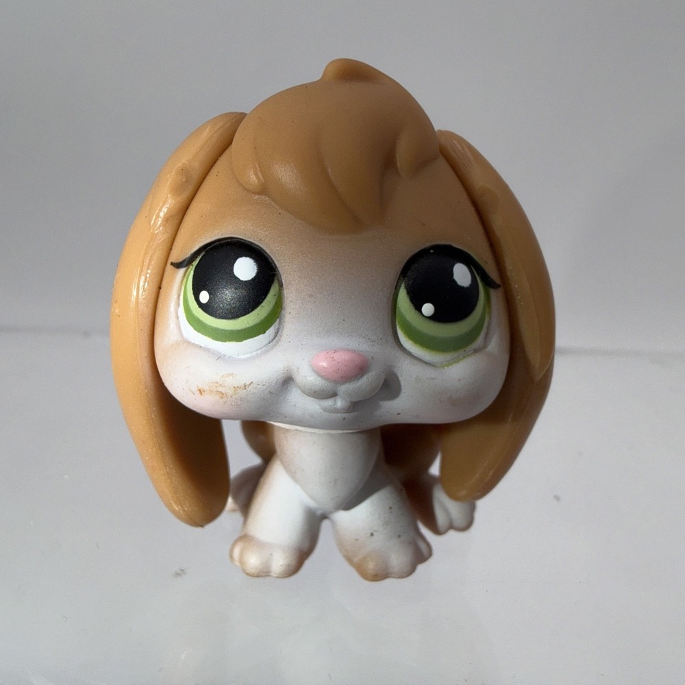 Littlest Pet Shop Rare LPS Bunny #185 Authentic Hasbro Toy‎